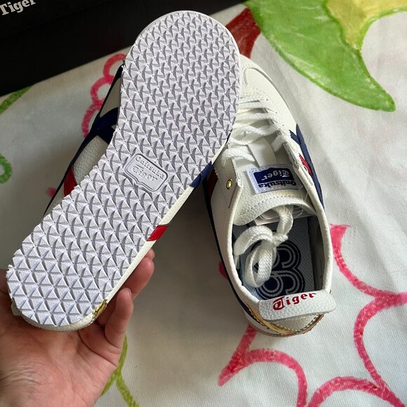 Onitsuka Tiger White Leather Sneakers